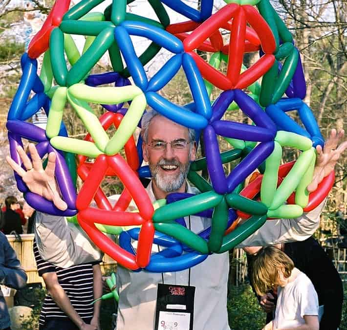 Laurie with Balloons