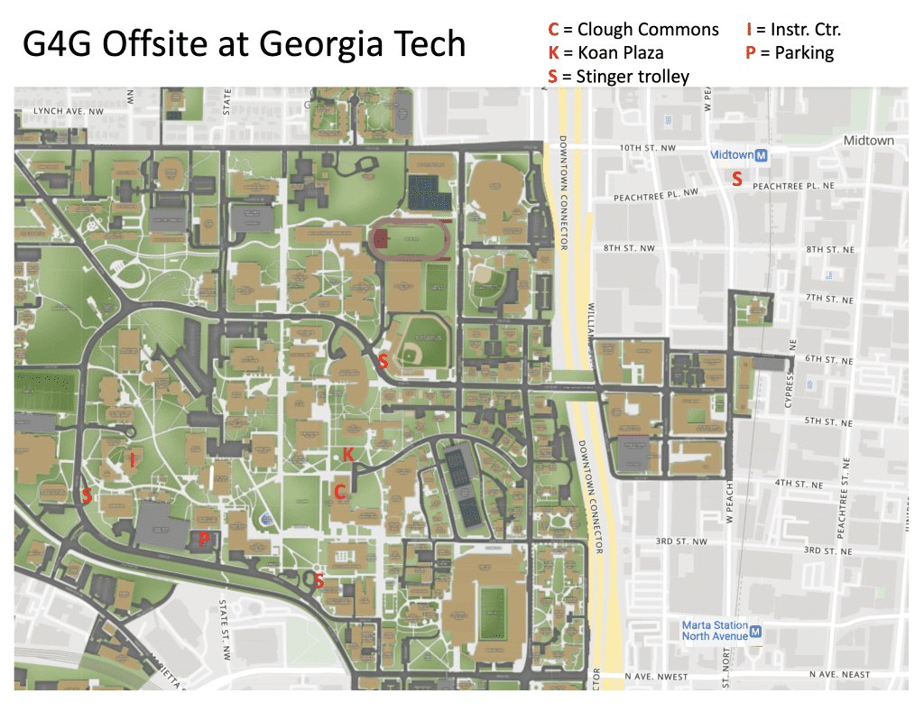 GA Tech Map